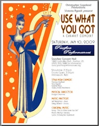 a poster for the use what you got concert